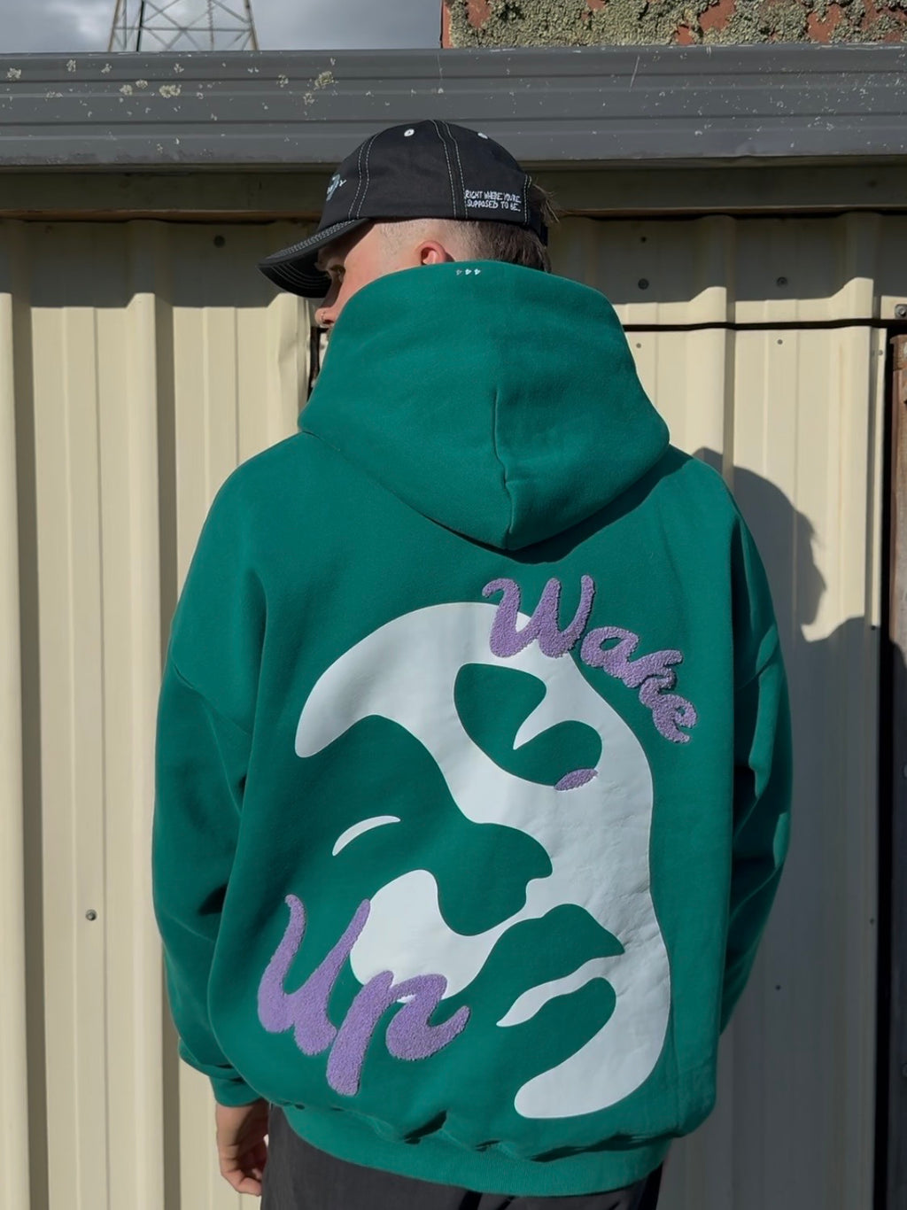 Wake Up Hoodie (garden green)